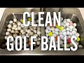 How to Clean Lots of Dirty Golf Balls (Fast, Cheap)