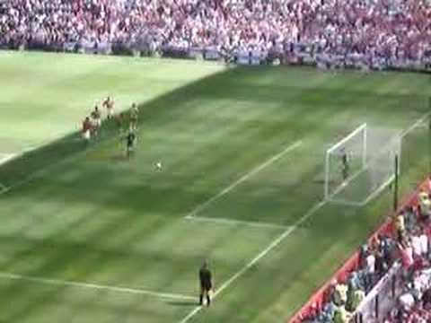 Peter Crouch penalty miss (England v Jamaica 3/6/06)