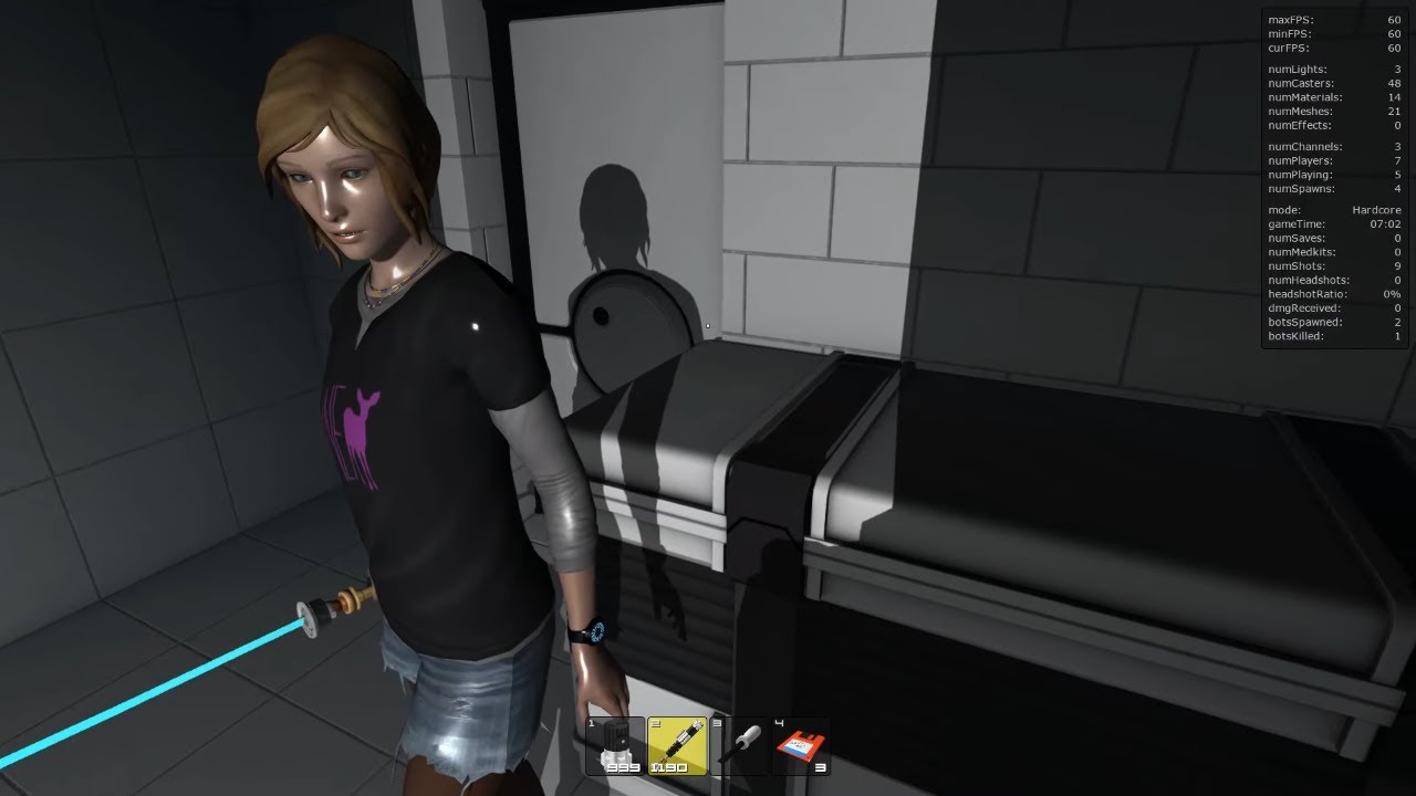 صورة مصغرة للفيديو لـ Let's Play - Chloe Price as Haydee, Melee - Light Saber, White Zone Walkthrough (Hardcore)