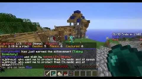 Minecraft capture the flag!