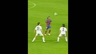 Messi First Goal For Barcelona