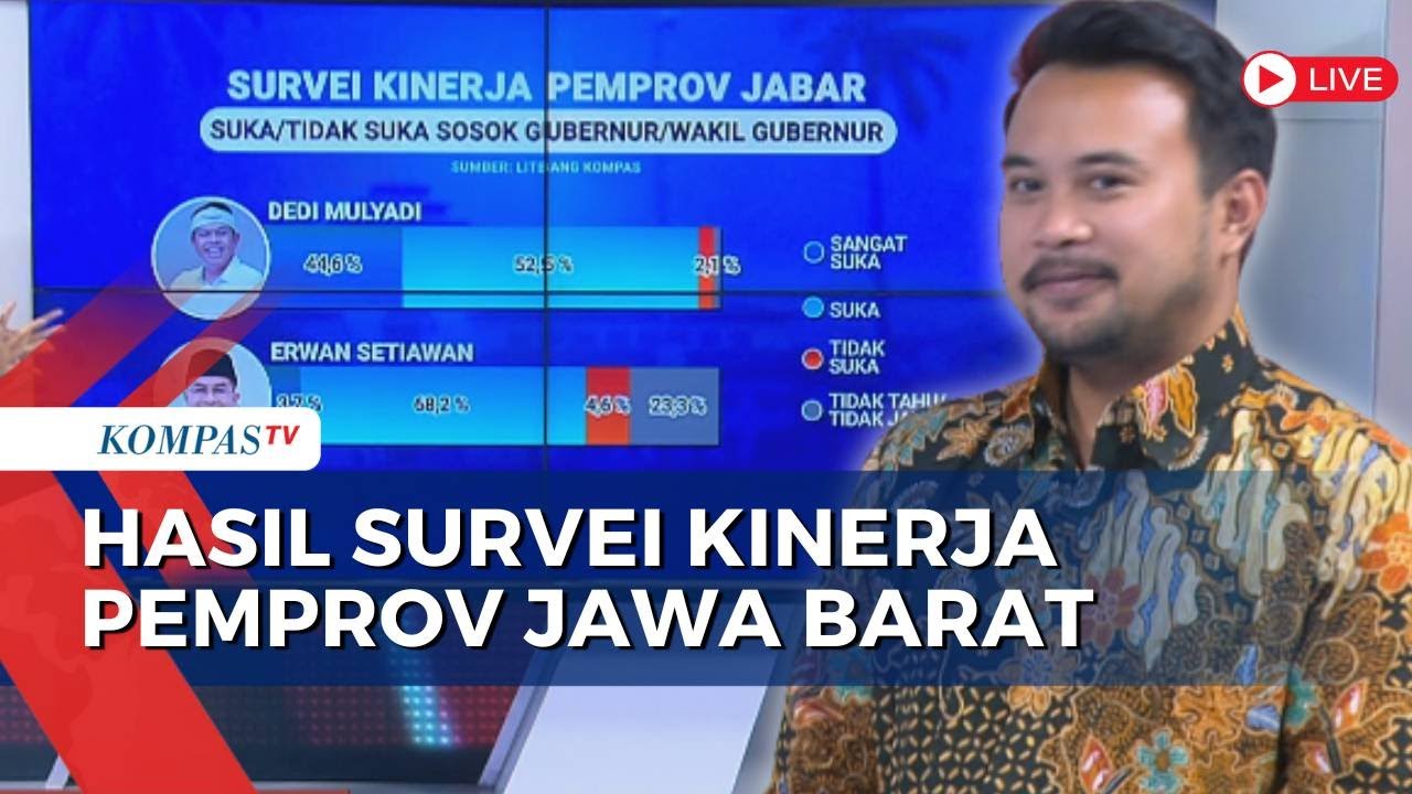 Peneliti Litbang Kompas Beberkan Hasil Survei Kinerja Pemprov Jawa Barat-Gubernur Dedi Mulyadi