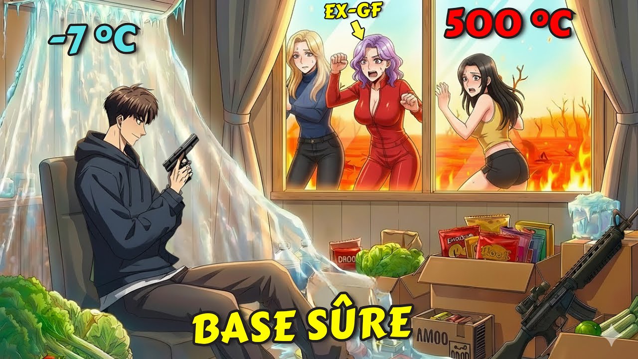 🔥 Il bâtit une forteresse à nourriture infinie pour survivre àl'apocalypse solaire - Résumé Manhwa