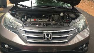 Honda CRV 2012-2016 4th gen Radiator Replacement (steps in description)