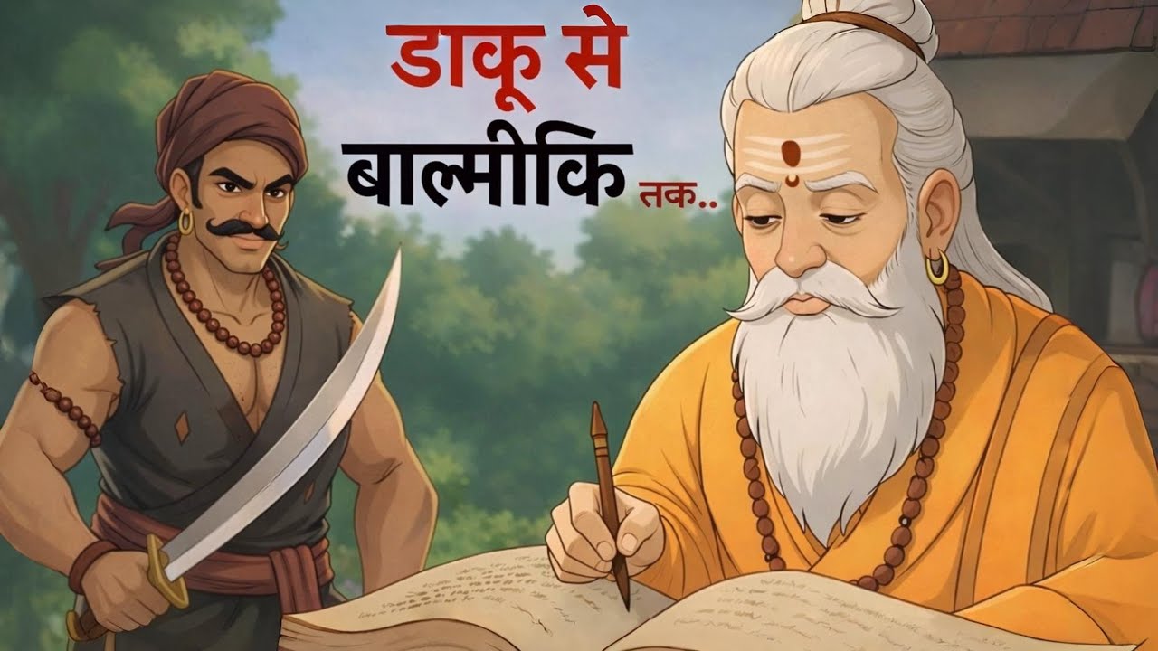 डाकू रत्नाकर से महर्षि वाल्मीकि तक | राम नाम ने बदल दी किस्मत