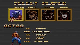 Streets Of Rage 2: Slam Masters - The Scorpion (Astro) Playthrough