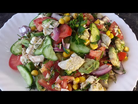 Video: Avokado ət Salatı