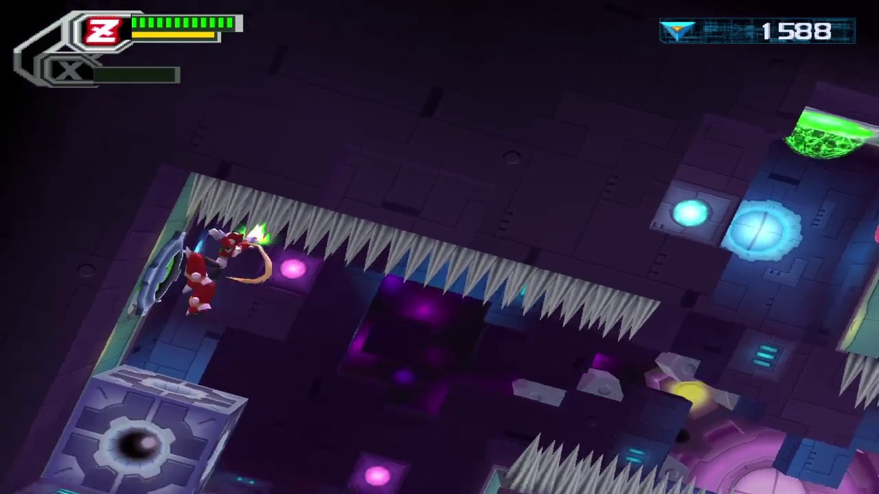 MegaMan X8 - Death Spike Glitch