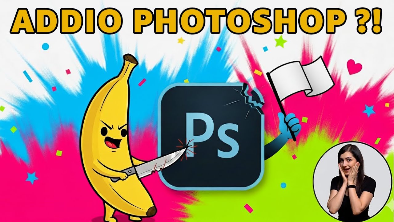 Addio Photoshop? 🍌 Nano Banana di Google fa TUTTO in 2 secondi
