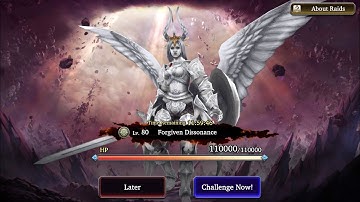 [WOTV] Full Auto - Solo FFXIV Raid lvl 80 (Dark Slash)