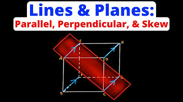 Lines & Planes: Parallel, Perpendicular, and Skew | Geometry | Eat Pi