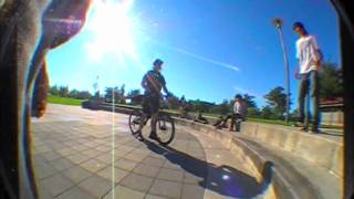 Biker Cops Bust Skaters