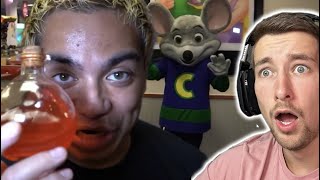 The Chuck E. Cheese potion did SOMETHING HORRIBLE to him!