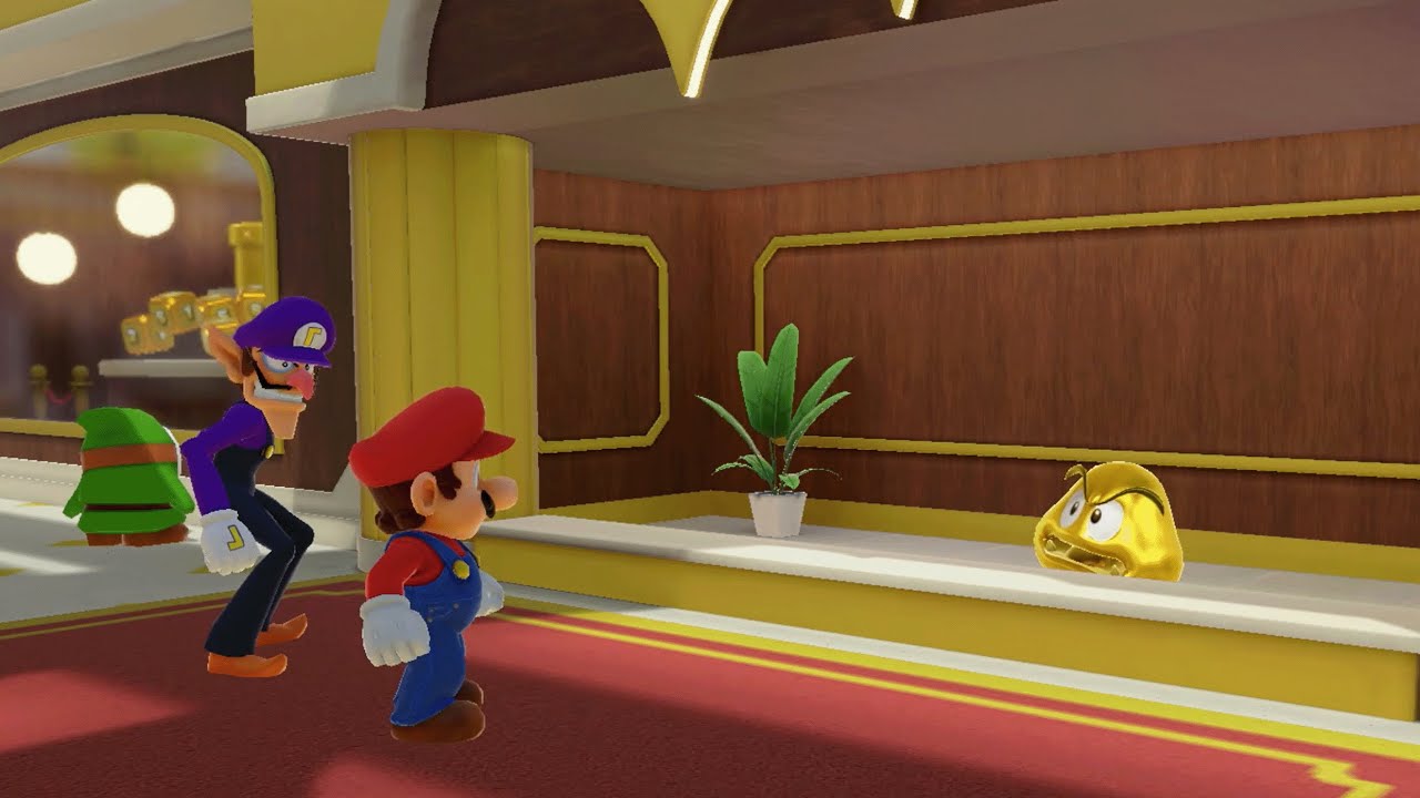 Super Mario Party Jamboree - Mario vs Luigi vs Toad vs Toadette - Rainbow Galleria