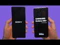 Sony Xperia 1 vs Galaxy S10+ Speed Test, Cameras, Battery & Speakers!
