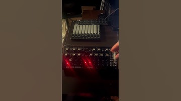 Moog Dfam Sound By Patching #moog #dfam #patch #sounddesign #musicproducers #semimodular #synth