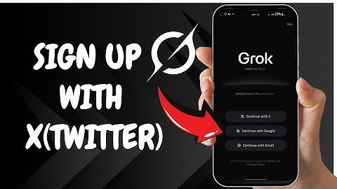 How To Sign Up GROK With X(Twitter) Account