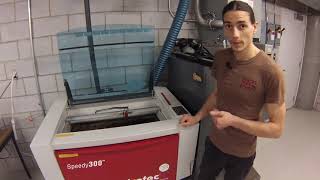 Découpe Laser Trotec, Speedy300 Introduction