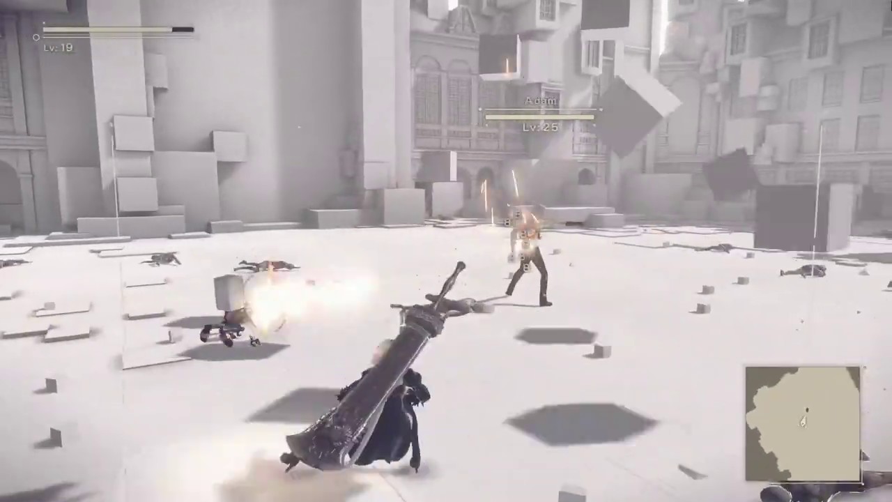 NieR: Automata ---DEJA VU. (Bug).