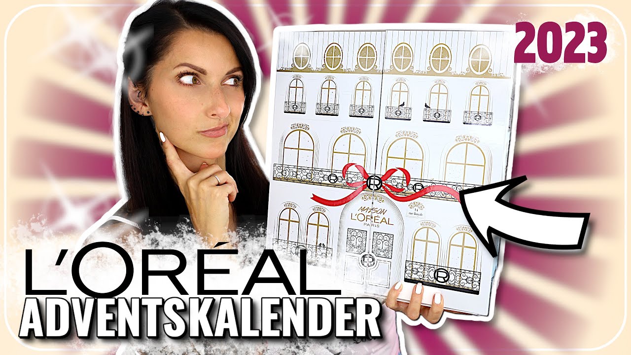 😍 L'Oréal Adventskalender 2023 | 24 Türchen UNBOXING INHALT | Frühlingsrolina
