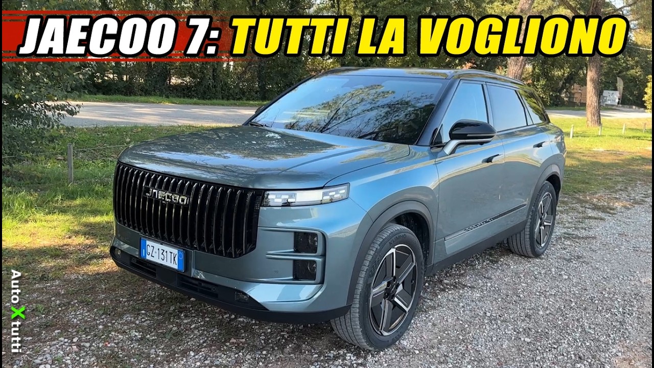PROVA SU STRADA JAECOO 7: Il SUV CINESE che PIACE e CONVINCE | Come va la Super Hybrid Exclusive?