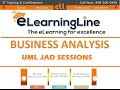 Business analysis training for bignners  ba uml jad session by elearningline 8482000448