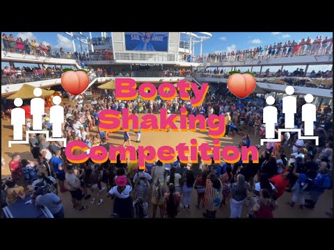 Booty Shaking Competition Sail Away Party Aboard Carnival Horizon October 23 October 29