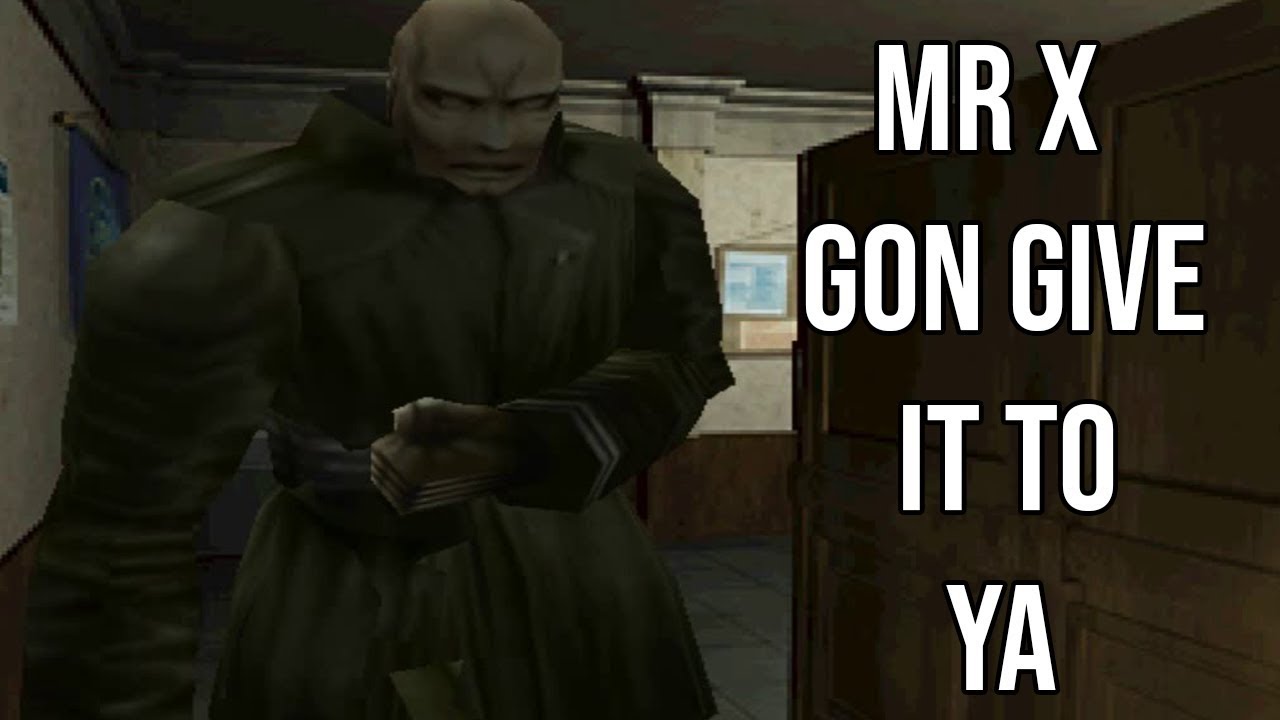 Mr X gon give it to ya but the old version- Resident Evil 2 Classic ...
