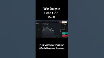 Win Consistently In Even Odd In Deriv (Part 2)