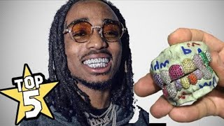 Top5 grillz de raperos parte 2 ( pos malone, tekashi69,quavo)