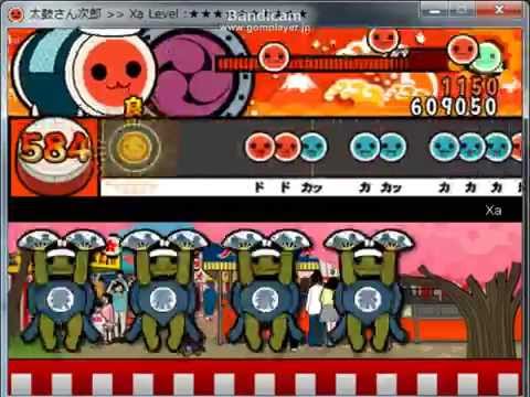 【太鼓さん次郎】　Xa　【創作譜面】