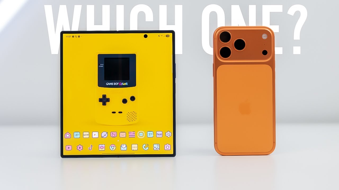 Galaxy Z Fold 7 против iPhone 17 Pro Max: РЕШАЮЩЕЕ СРАЖЕНИЕ!