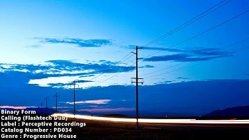 Binary Form - Calling (Flashtech Dub) [PD034] [2K HD]