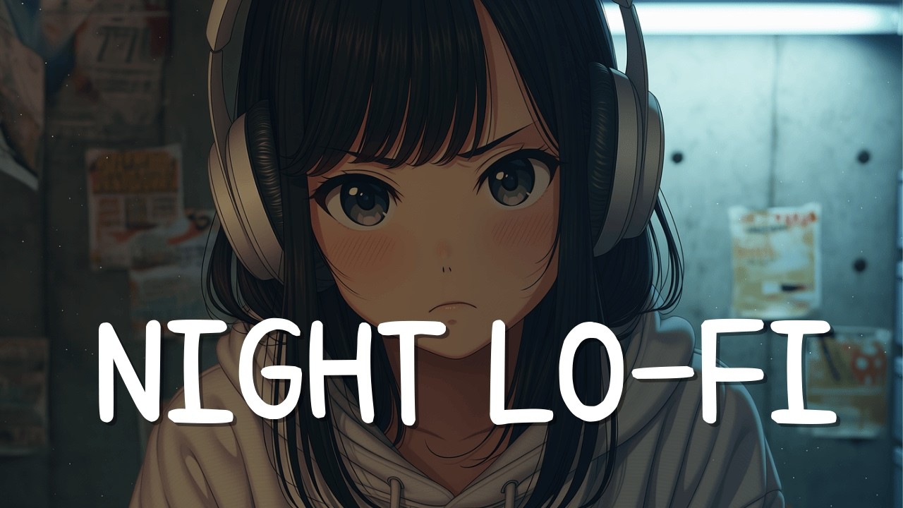 1Hour anime girl lofi mix | study & relax