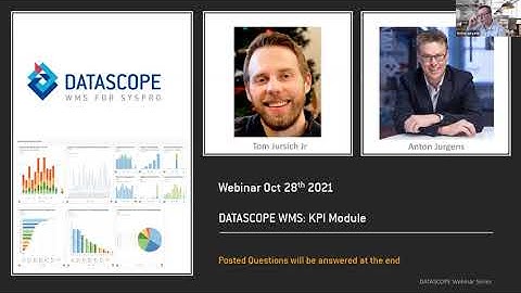 DATASCOPE Webinar:  KPI Module