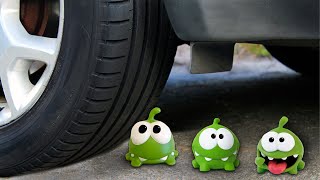 Car vs Om Nom - Crushing Crunchy & Soft Things by Car | Satisfying ASMR Video screenshot 1