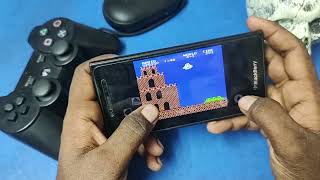 Playing Game's On The Blackberry Device S01 Epi 05  Super Mario Bros