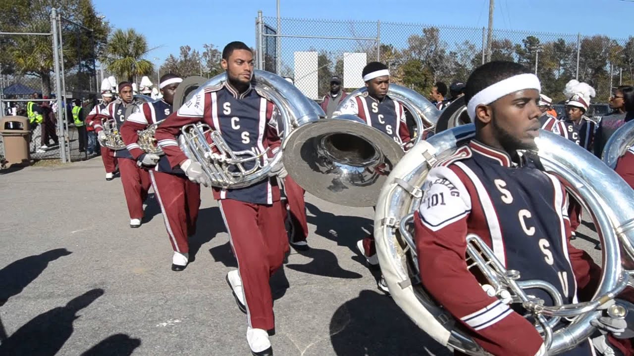 SCSU Marching 101 Tunnel 2014 YouTube