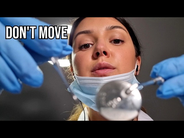 Hold Still (you've been warned) | Mean Dentist ASMR 🦷