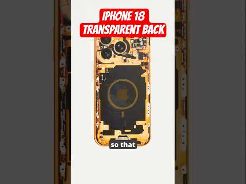 تصميم آيفون ١٨ بظهر شفاف آيفون١٨ شورت 