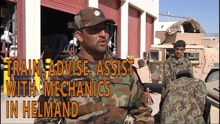 Afghan soldiers complete mechanic training