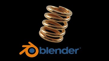 Blender Tutorial: How to Make a Spring
