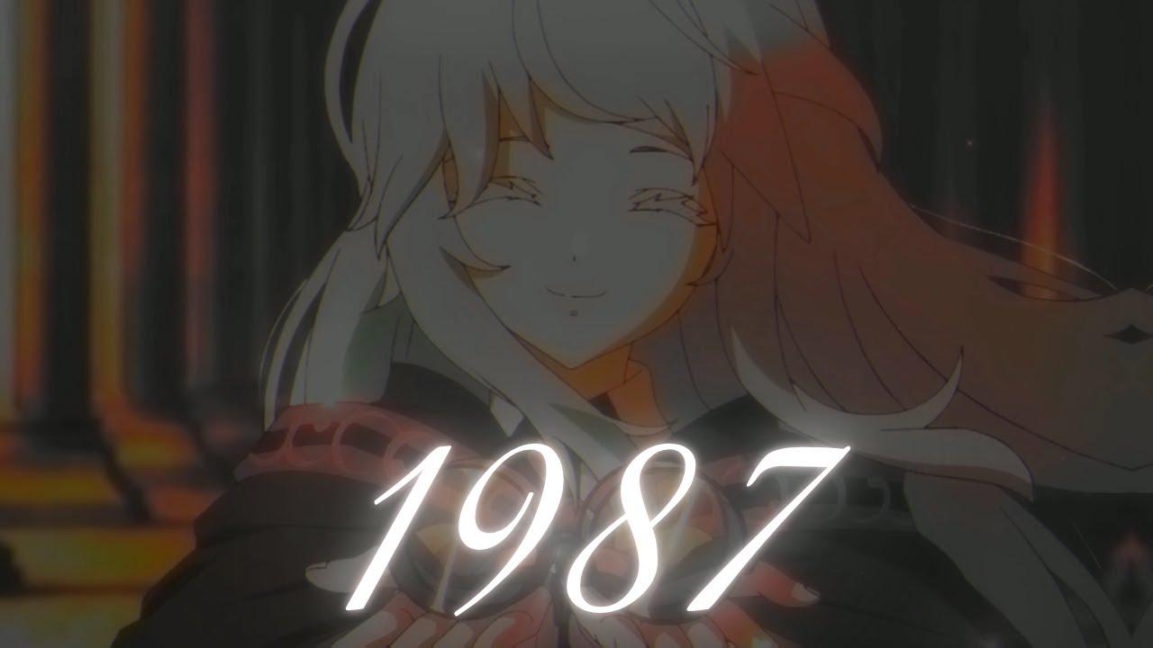 ❀ AMV Nightcore/Lyrics~ 1987 {Calogero} (Speed Up)