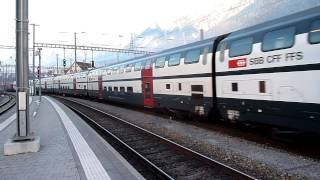 SBB 460 in Chur am 15.02.15