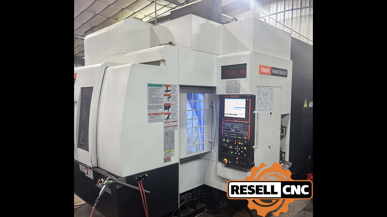 2005 Mazak Variaxis 630-5XII CNC Vertical Machining Center