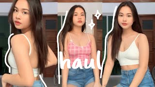 LAZADA + SHOPEE HAUL | TRENDY CLOTHES, ACCESSORIES, MAKEUP, SKINCARE (PHILIPPINES)