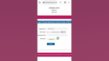 How to download jee mains 2023 session 2nd admit card|jee session 2nd ka admit card kese download aj