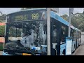 Keolis Downer 2270-ST Volvo B12BLEA Euro 5 Volgren CR228L Carnival Luminosa Bendy Bus Ride.