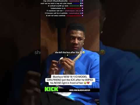 Blueface got a DISEASE from one of the girls on his TOUR 👀😳 #blueface #rap #chriseanrock