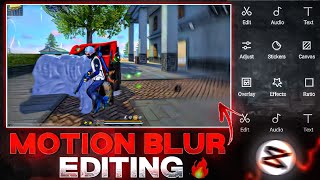 How To Add Motion Blur To Your Gameplay 🔥 || How To Add Motion Blur Like Brazilian Players In Capcut